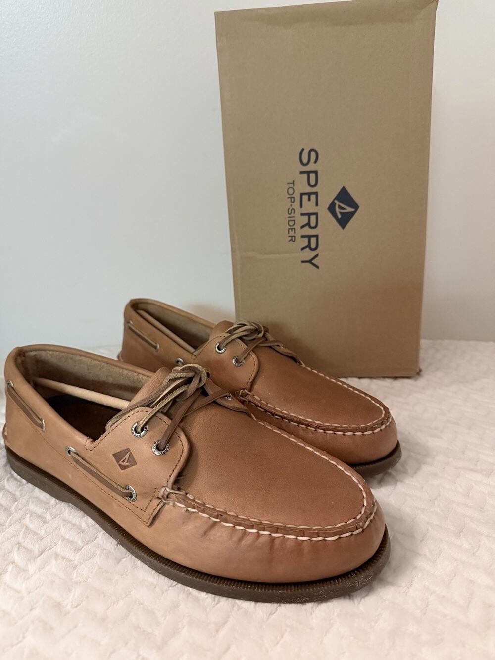 Sperry Top-Sider A/O Authentic Original 2 Eye Sahara Boat Shoe Men's size US 11